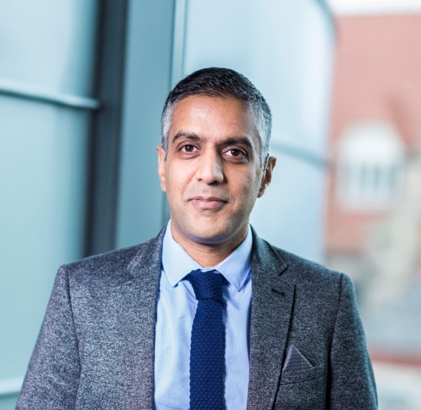 Image shows Saq Rasul, Head of Integrated Business Engagement, Business Engagement and Knowledge Exchange, The University of Manchester