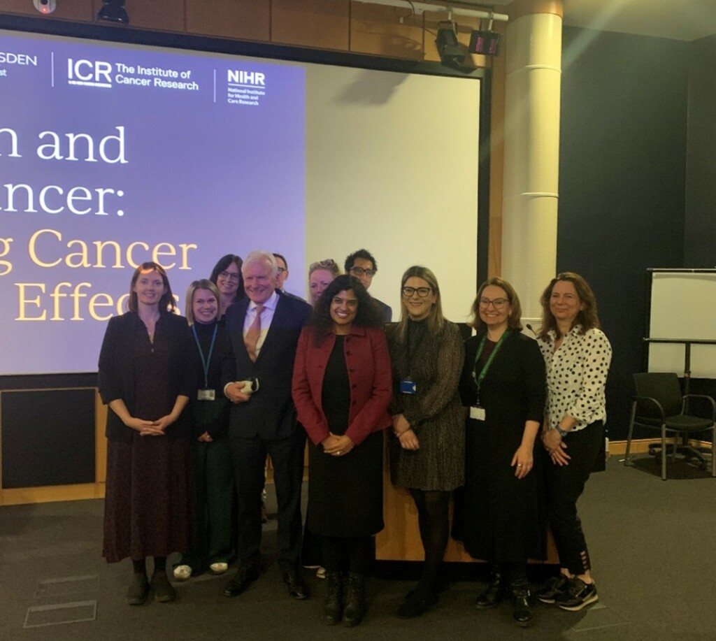 Attendees and speakers at the education event
